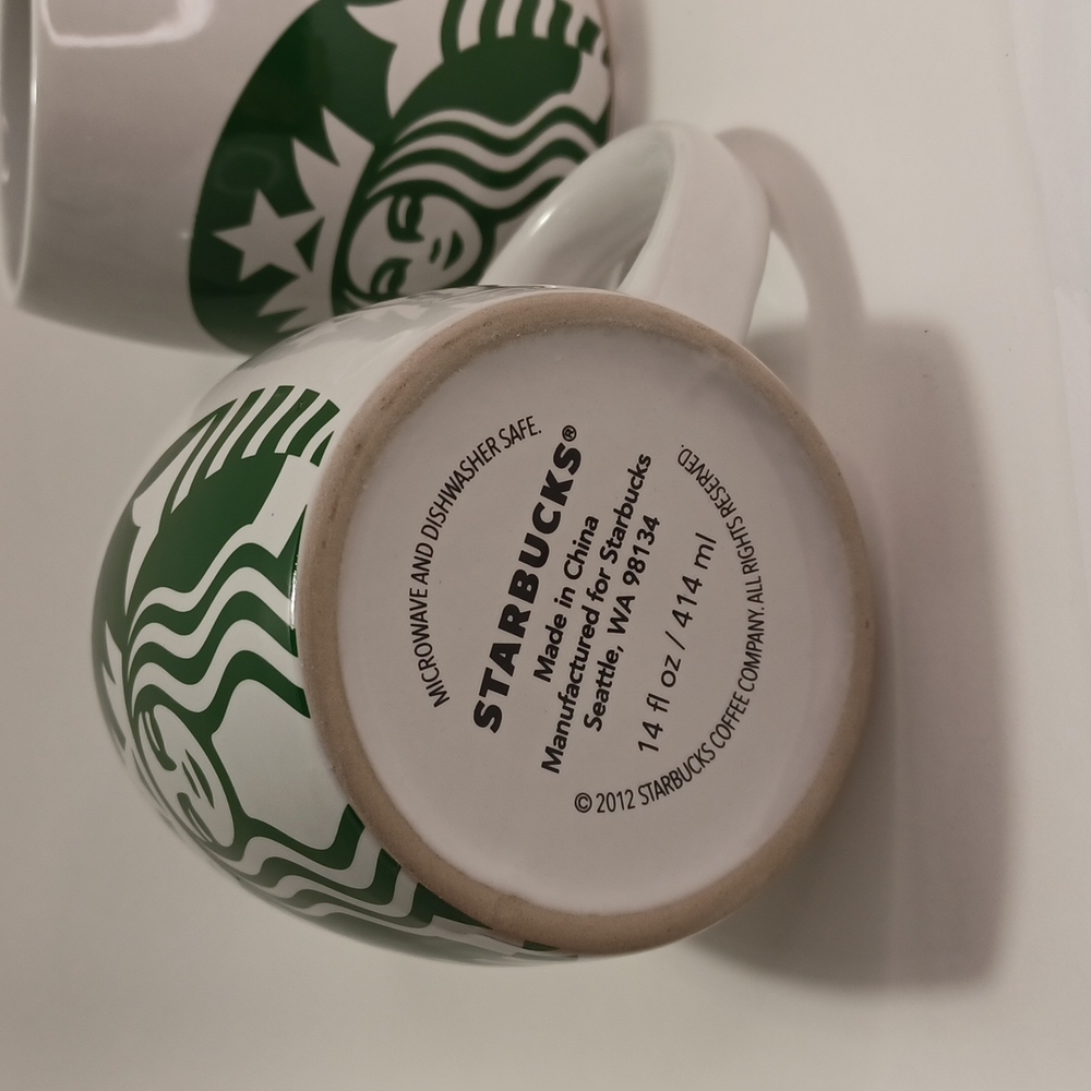 Starbucks Mugs, set of 2 - Picture 3 of 5